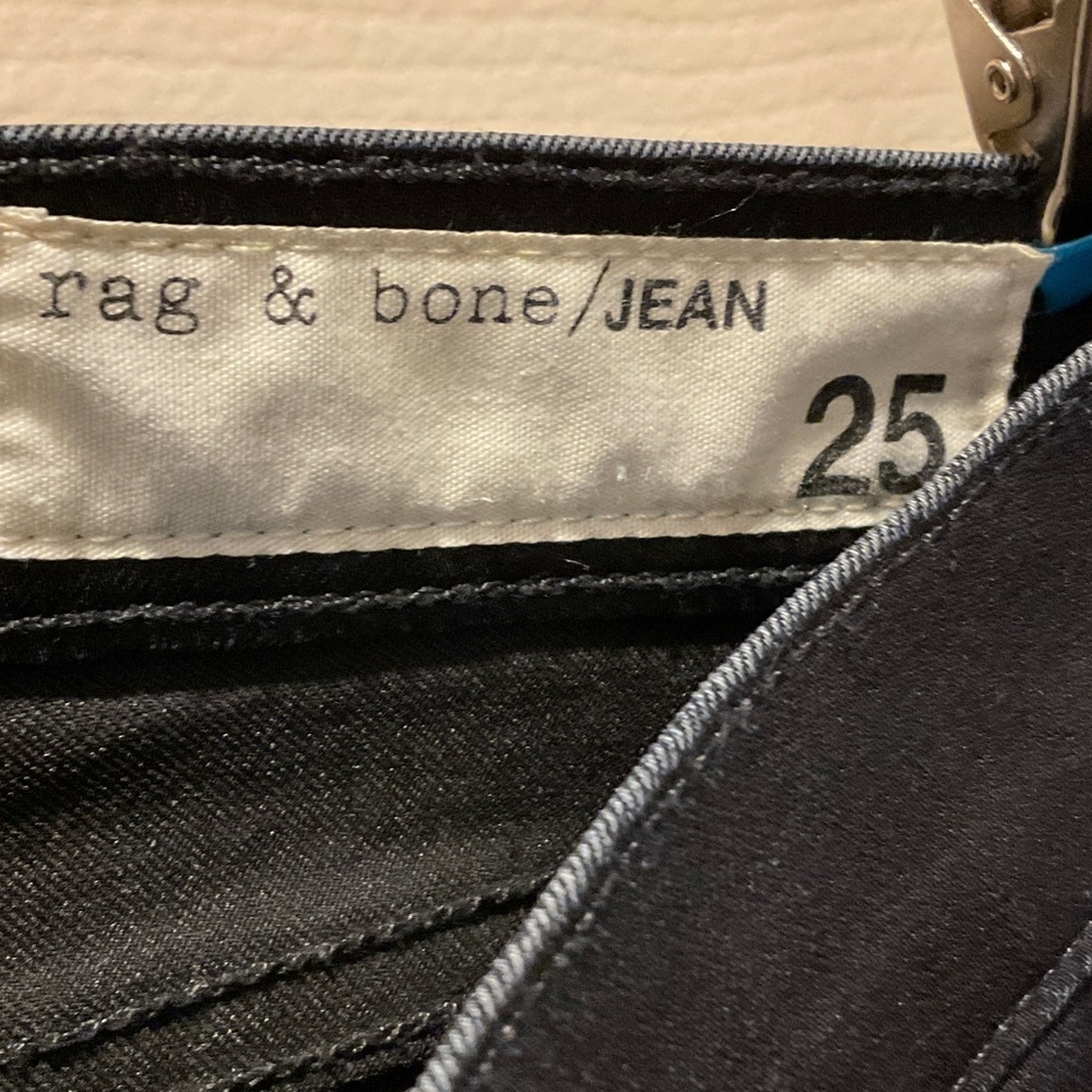 Rag & Bone Women's Black Skinny Jeans - Picture 4 of 5